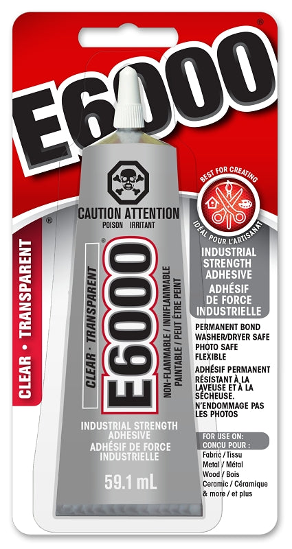 E6000 237041 Craft Adhesive, Clear, 2 oz