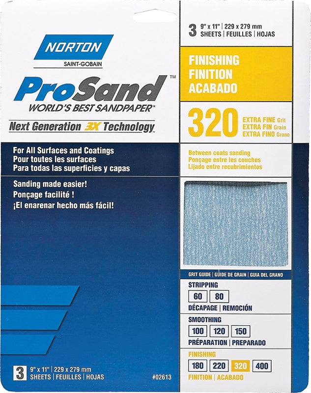 02613 SANDPAPER PRO 9X11 320