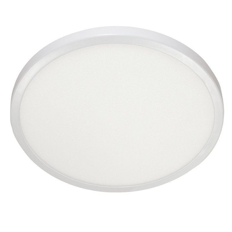 Boston Harbor Panel Light, LED, Flat, Round, 13 in