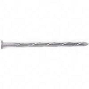 National Nail 00004132 Siding Nail, 6d, 2 in L, Steel, Galvanized, Flat Head, Round, Spiral Shank, 50 lb