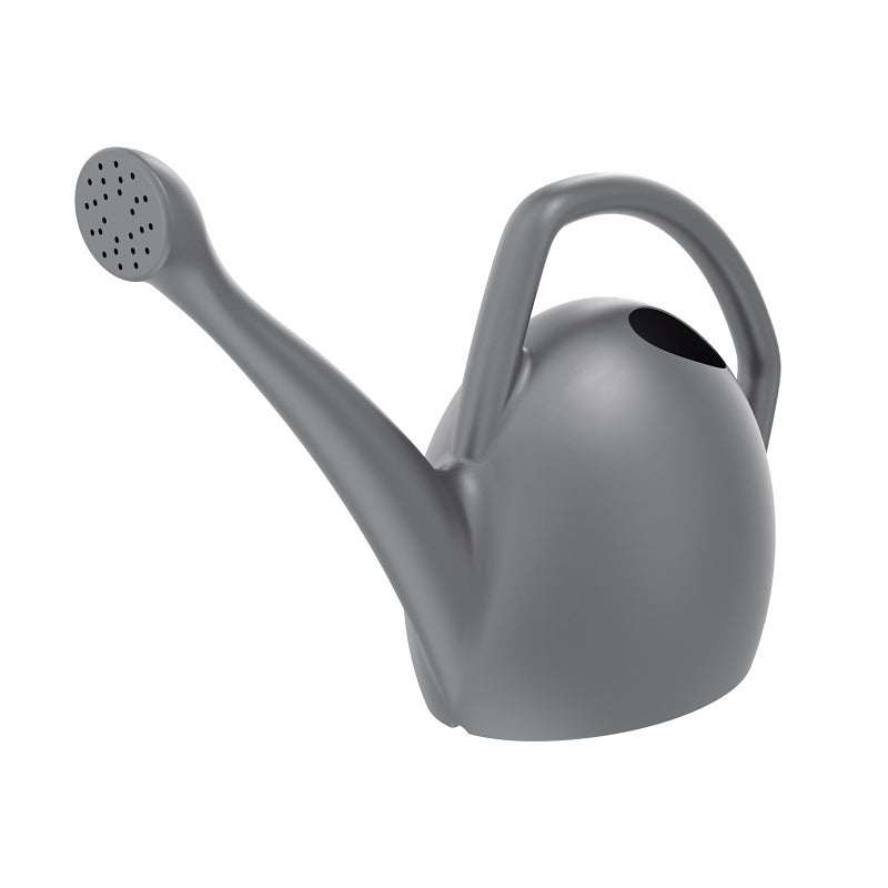 Bloem RWC2-908 Watering Can, 2 gal Can, Rosette Spout, Polypropylene, Gray