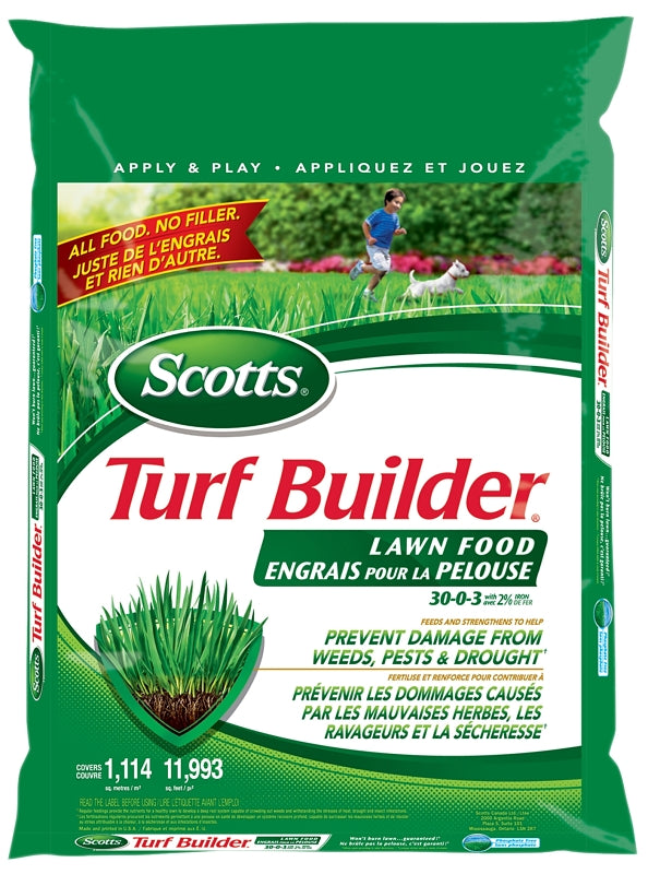 Scotts Turf Builder 02345A Lawn Food, 16.3 kg, Granular, 32-0-4 N-P-K Ratio