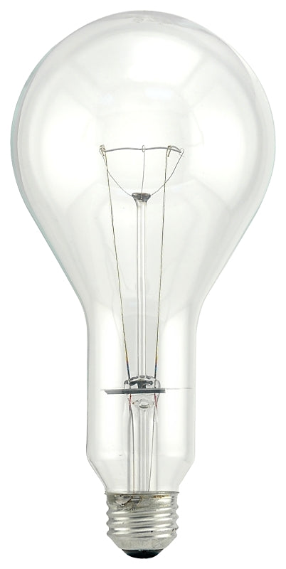 Sylvania 15744 Incandescent Lamp, 300 W, PS30 Lamp, Medium Lamp Base, 5820 Lumens, 2850 K Color Temp