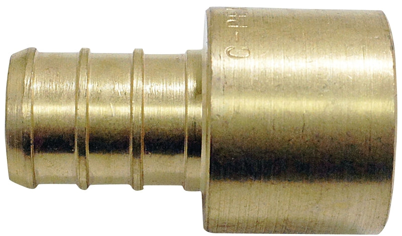 Apollo Valves APXFSA11 Pipe Adapter, 1 in, PEX x Female Solder, Brass, 200 psi Pressure