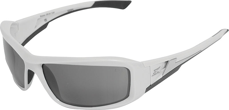 Edge XB146 Non-Polarized Safety Glasses, Unisex, Polycarbonate Lens, Full Frame, Nylon Frame, White Frame