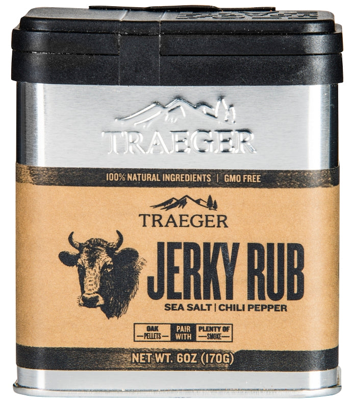 Traeger SPC177 Jerky Rub, 6 oz, Tin