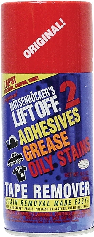 Motsenbocker's Lift Off 402-11 Adhesive Remover, Liquid, Pungent, Clear, 11 oz, Can