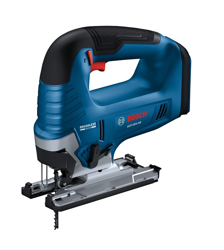 Bosch GST18V-50N Jig Saw, Tool Only, 18 V, 4.9 in Cutting Capacity, 1 in L Stroke, 3500 spm