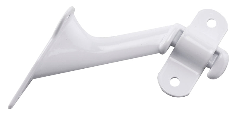 222WR BRACKET HANDRAIL WHITE