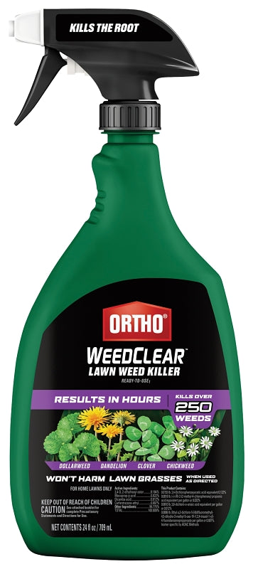 Ortho WEEDCLEAR 0449505 Lawn Weed Killer, 24 oz