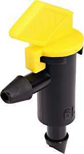 Raindrip 124025B Flag Dipper, 4 gph gph, Yellow