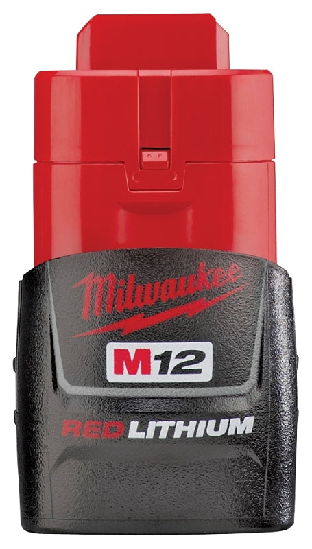 Milwaukee 48-11-2401 Compact Rechargeable Battery Pack, 12 V Battery, 1.5 Ah