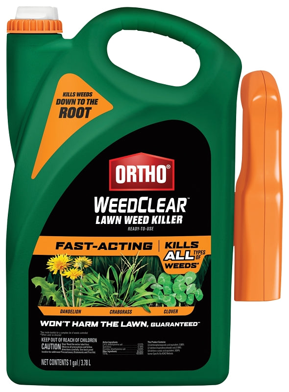 Ortho WEEDCLEAR 0448105 Weed Killer, Liquid, 1 gal Bottle