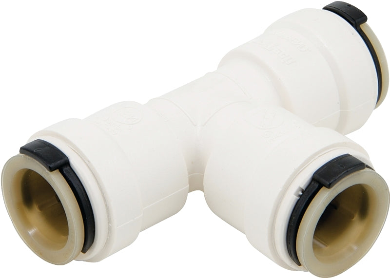 Watts 3523-18 Union Pipe Tee, 1 in, Sweat, Plastic, White, 100 psi Pressure