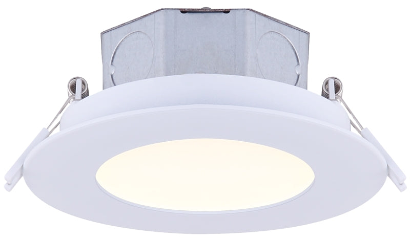Canarm DL-4-9RR-WH-C Downlight, 120 V, LED Lamp, White