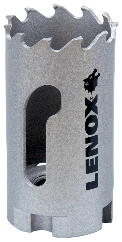 Lenox Speed Slot LXAH3114 Hole Saw, 1-1/4 in Dia, Carbide Cutting Edge