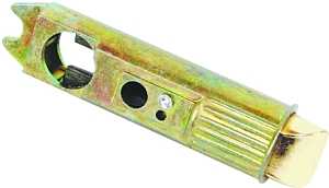 US Hardware D-628C Door Latch Assembly, Plastic/Steel, Brass