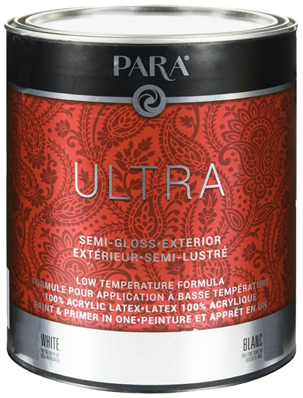 PARA Ultra 7500 PR0047504-14 Exterior Paint, Semi-Gloss, Tinting White