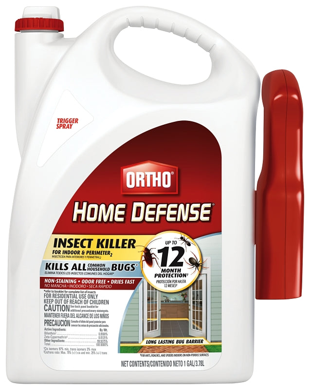 Ortho Home Defense 0220810 Insect Killer, Liquid, Indoor, 1 gal Bottle