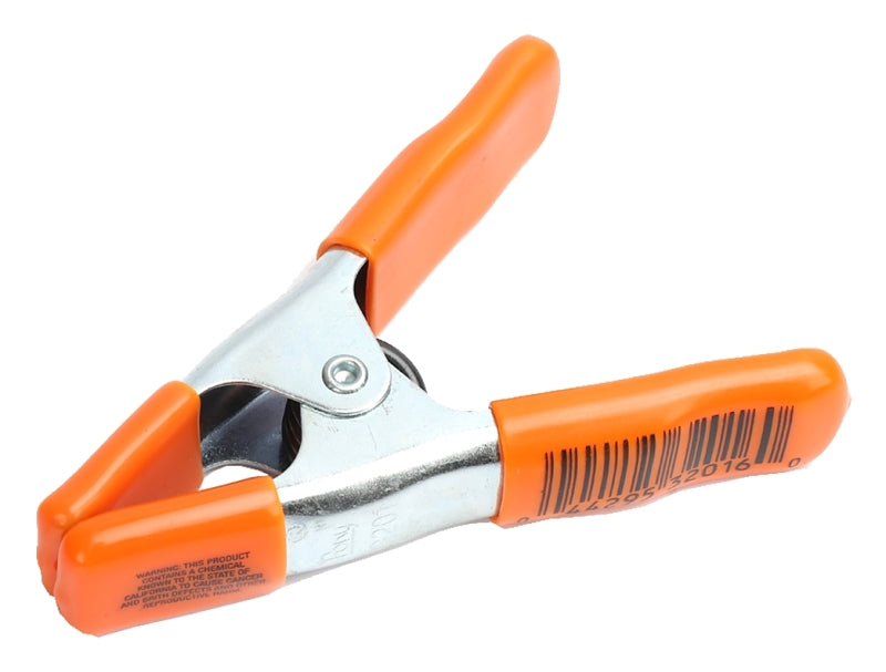 Jorgensen 3201-HT Spring Clamp, 1 in Clamping, Steel, Zinc, Orange