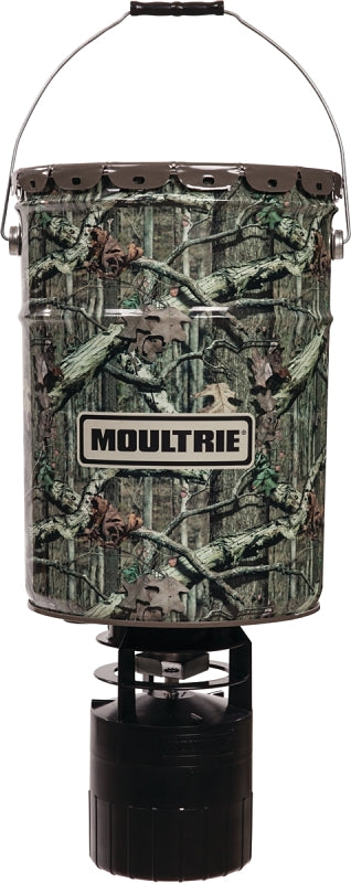 Moultrie MFG-13454 Deer Feeder, 360 deg Feed Pattern, ABS