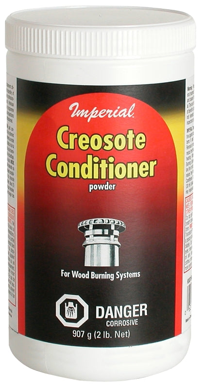 Imperial KK0154 Creosote Conditioner, Powder, Gray, 2 lb Jar