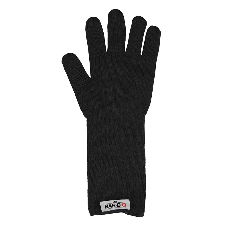 Mr. BAR-B-Q 06030Y Premium Grill Gloves, One-Size, Cotton/Rayon, Black