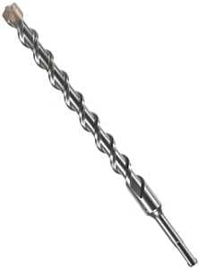 Bosch Bulldog HC2104 Hammer Drill Bit, 5/8 in Dia, 12 in OAL, Optimized Flute, 4-Flute, 25/64 in Dia Shank