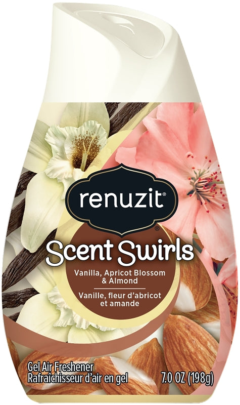 Renuzit 1718004 Air Freshener, 7 oz, Vanilla, Apricot Blossom and Almond