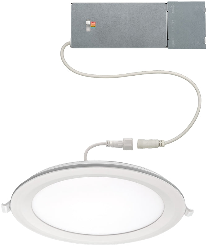 ETI DLLP-NL Series 53829102 Downlight with Nightlight, 22.06 W, 120 V, LED Lamp, Aluminum