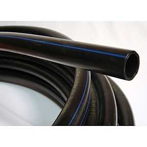 Homerite 018309 Pipe Tubing, 1-1/4 in, Polyethylene, Black, 100 ft L