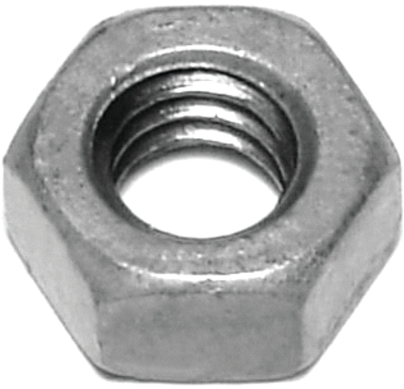 Midwest Fastener 05615 Hex Nut, Coarse Thread, 1/4-20 Thread, Galvanized