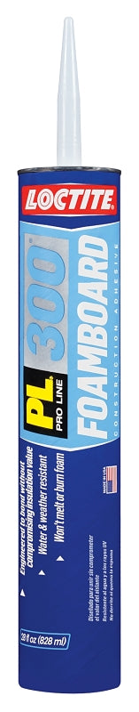 Loctite PL 1421930 Foamboard Adhesive, Blue, 28 oz Cartridge