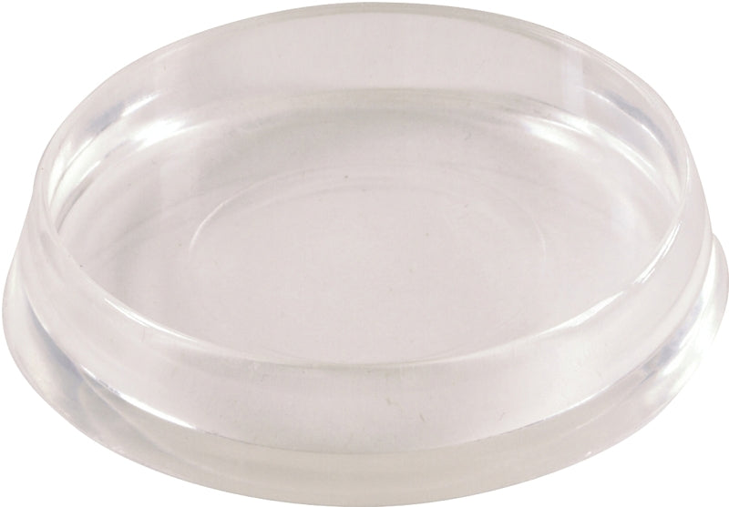 Shepherd Hardware 9087 Caster Cup, Plastic, Clear