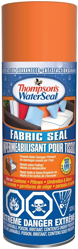 Thompson's WaterSeal THC050502-18 Fabric Seal, Clear, Liquid, 326 g, Can