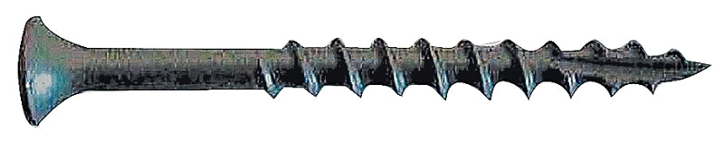 Camo 0341154 Deck Screw, #9 Thread, 2-1/2 in L, Bugle Head, Star Drive, Type 17 Slash Point, Carbon Steel