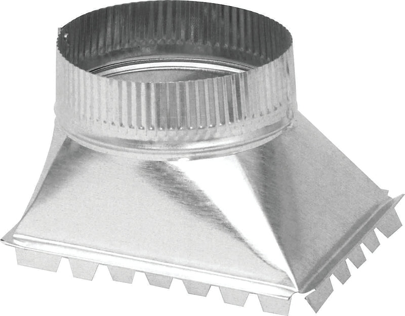 Imperial GV0959-C Duct Take-Off, 6 in Duct, 30 ga Gauge, Steel