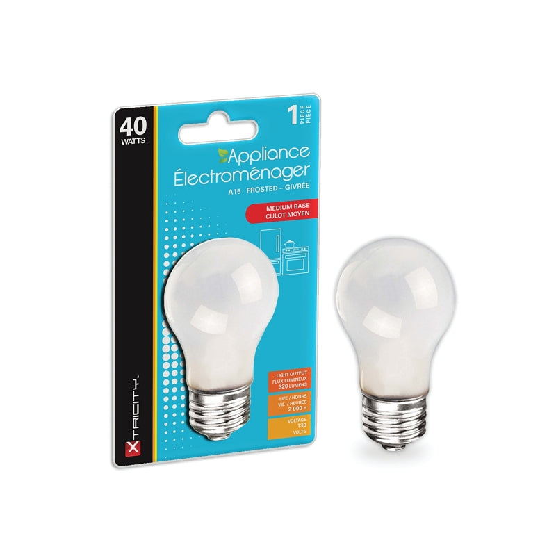 1-63042 BULB APPL 40W A15FROST