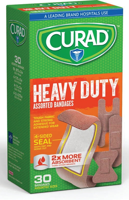 Curad CUR14924RB Adhesive Bandage, Fabric Bandage