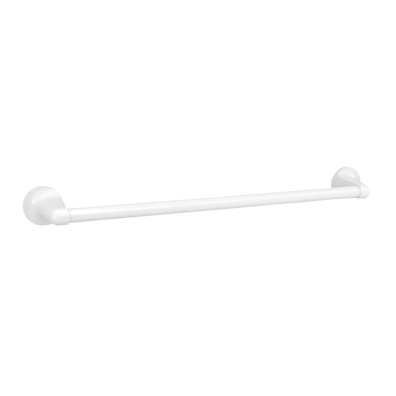 Moen Aspen Series 5818W Towel Bar, 18 in L Rod, Zinc, Glacier, Screw Mounting