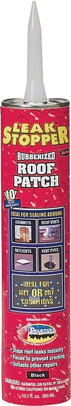 Gardner 0319-GA Roof Patch, Black, Liquid, 10.1 fl-oz Tube