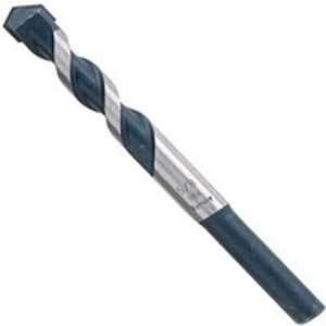 Bosch BlueGranite Turbo HCBG24T Hammer Drill Bit, 7/8 in Dia, 6 in OAL, Milled Flute, 2-Flute, 3/8 in Dia Shank