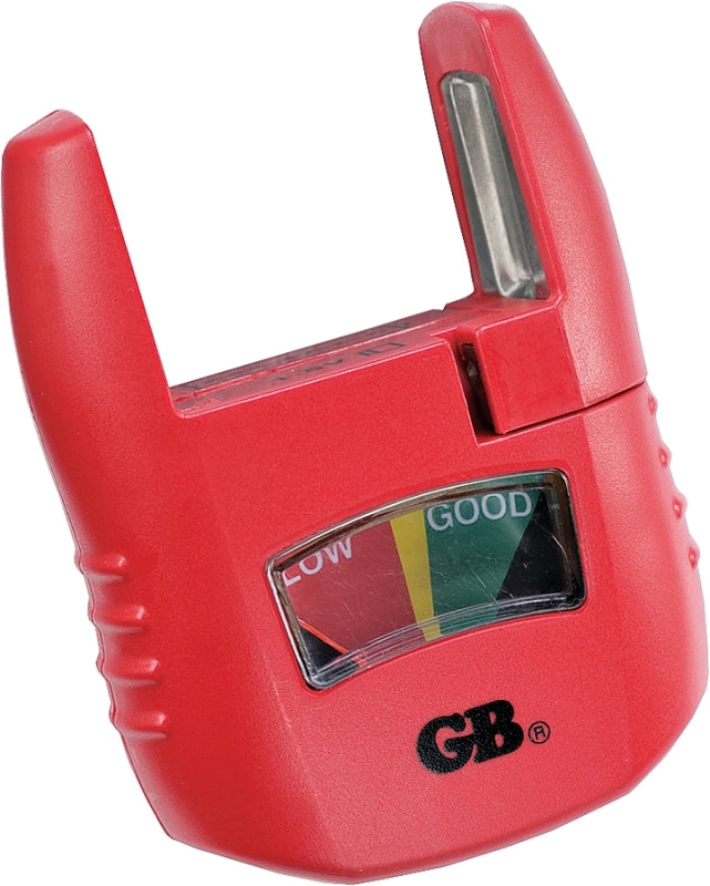 GB GBT-3502 Battery Tester, Analog Display, Red