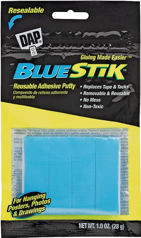 DAP Bluestik 01201 Adhesive Putty, Blue