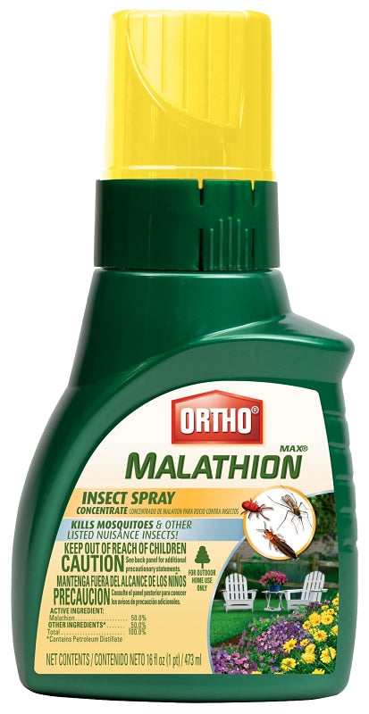 Ortho MAX 0165610 Insect Concentrate, Spray Application, Indoor, Outdoor, 16 oz Bottle