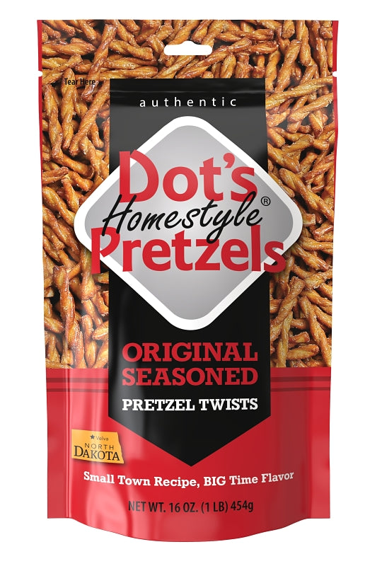 Dot's Homestyle Pretzels 0002 Pretzels, 16 oz Bag