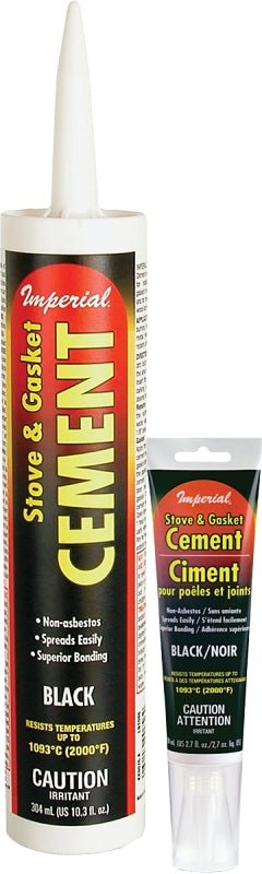 Imperial KK0075-A Stove and Gasket Cement, 2.7 oz Tube