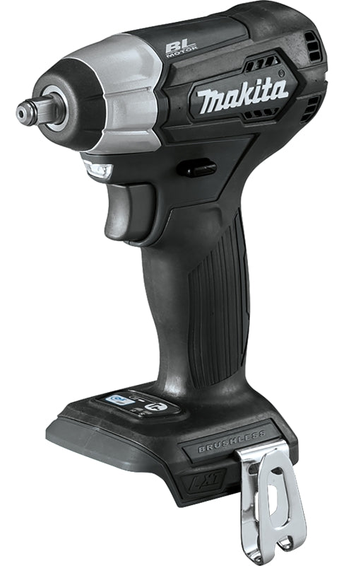 Makita XWT12ZB Impact Wrench, Tool Only, 18 V, 3/8 in Drive, Square Drive, 0 to 3600 ipm, 0 to 2400 rpm Speed