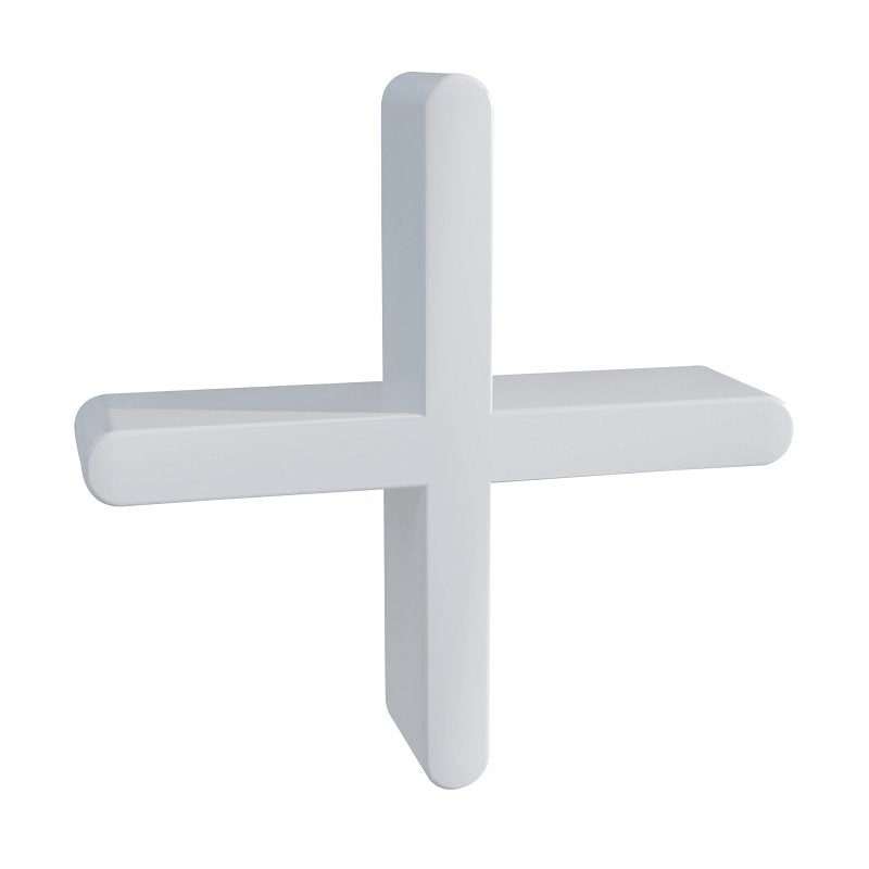 QEP 10334 Traditional Flexible Tile Spacer, 1/16 in L, Plastic, White