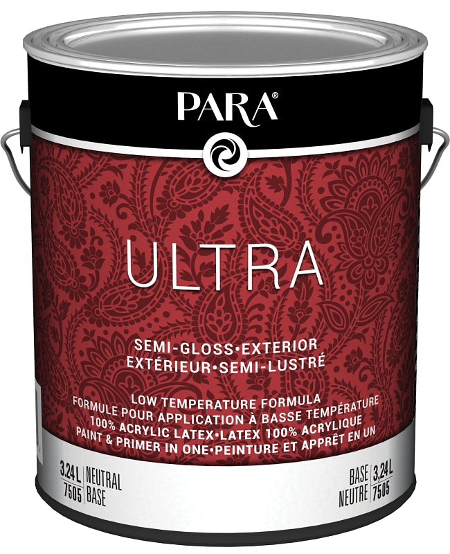 PARA Ultra 7500 PR0047505-16 Exterior Paint, Semi-Gloss, Neutral